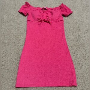 pink bodycon dress